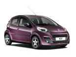 Peugeot 107 (PM) 1 покоління, 2-й рестайлінг, хэтчбек 5 дв. (2012 - 2015)