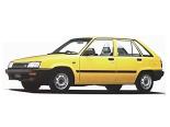 Toyota Corsa (AL20, AL21) 2 покоління, рестайлінг, хэтчбек 5 дв. (1984 - 1986)